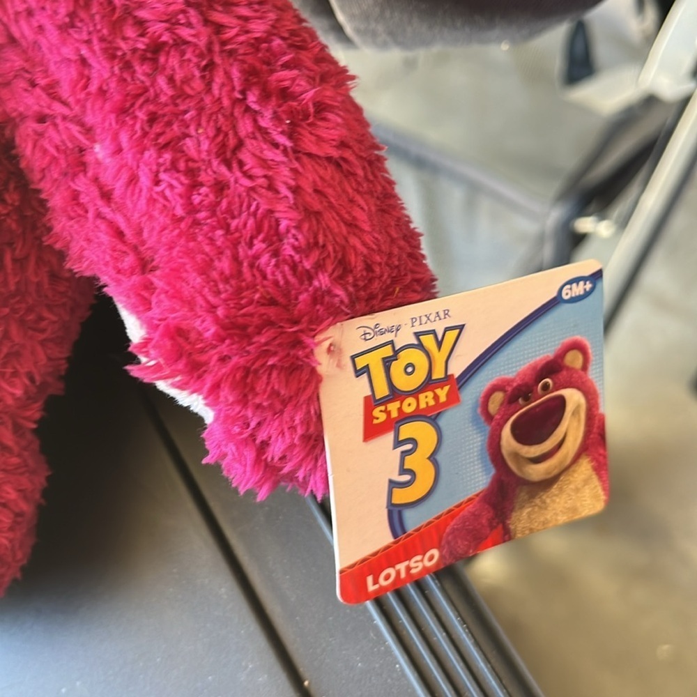 Pink Plush Bear Toy - Picture 2 of 2